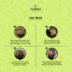 Vedhita Amla Powder (Indian Gooseberry) - 100% Pure & Natural