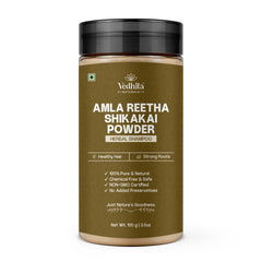 Vedhita Amla Reetha Shikakai Powder (ARS) - 100% Pure & Natural