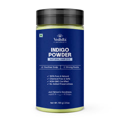 Vedhita Indigo Powder (Indigofera Tinctoria) - 100% Pure & Natural