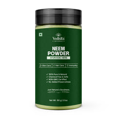 Vedhita Neem Leaf Powder - 100% Pure & Natural