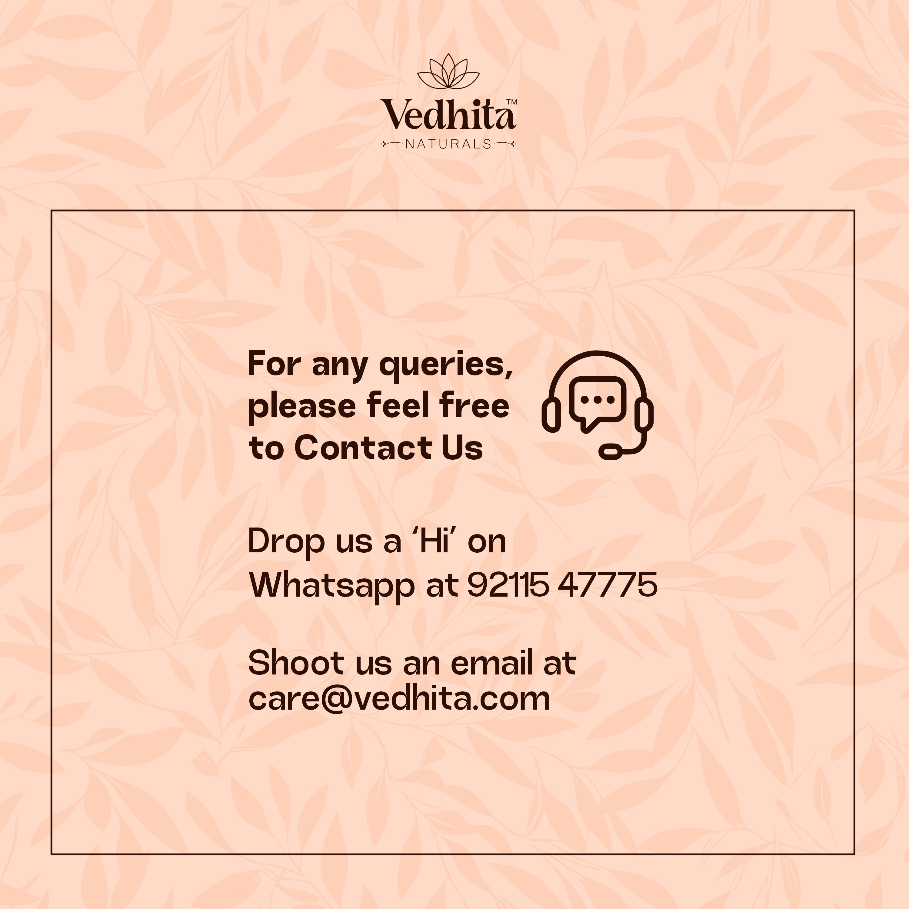 Vedhita Reetha (Soapnut) Powder - 100% Pure & Natural