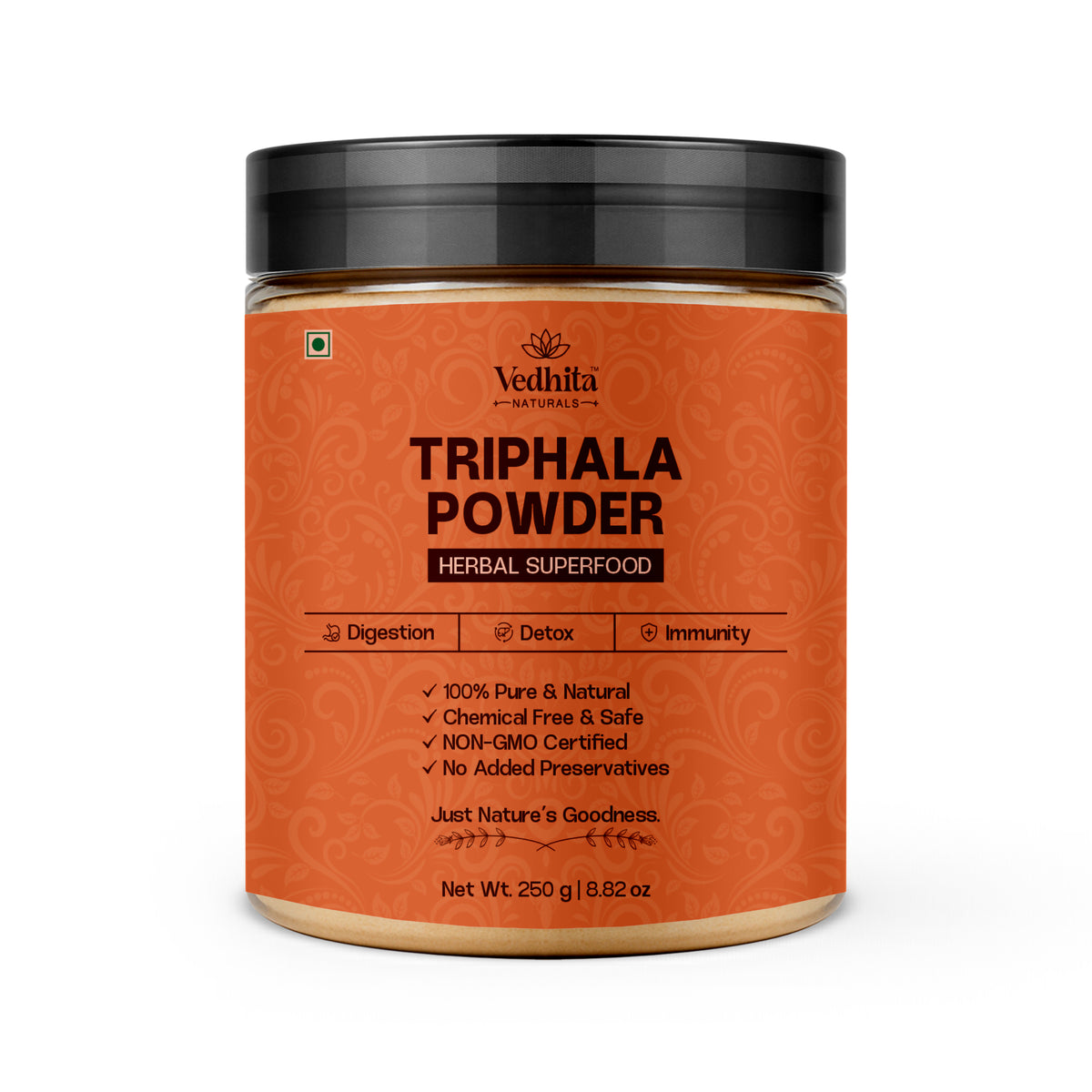 Vedhita Triphala Powder - 100% Pure & Natural | Herbal Superfood