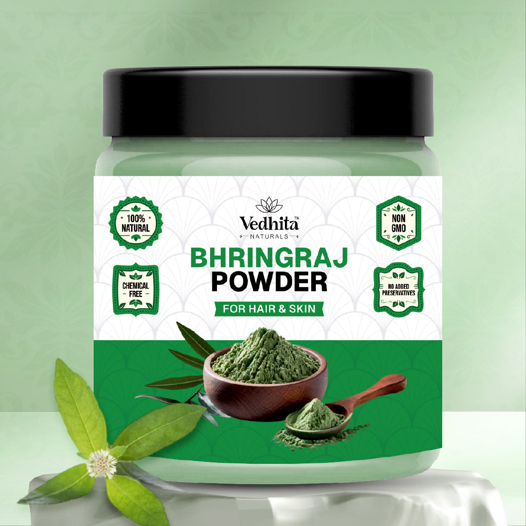 Vedhita Bhringraj Powder for Hair Growth